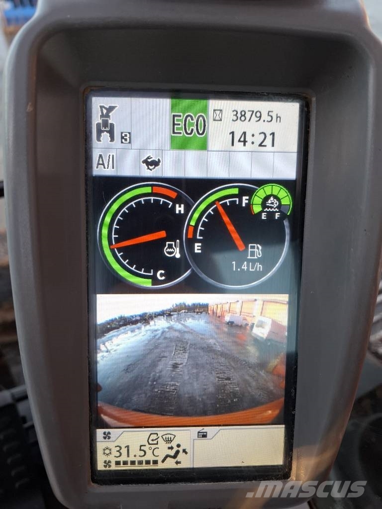 Hitachi ZX 135 US-6/ Materiaalikoura, Rasvari, Lämmitin 履带挖掘机
