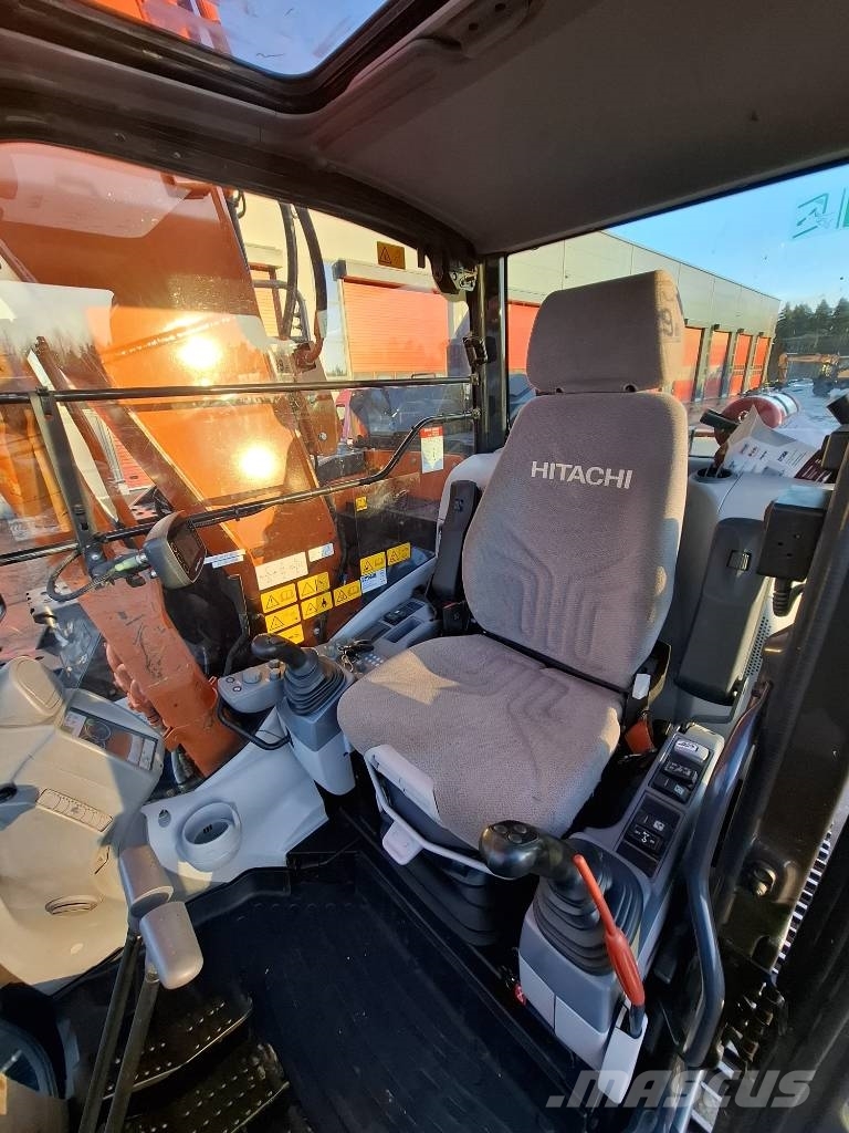 Hitachi ZX 135 US-6/ Materiaalikoura, Rasvari, Lämmitin 履带挖掘机