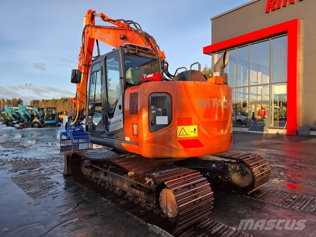 Hitachi ZX 135 US-6/ Materiaalikoura, Rasvari, Lämmitin 履带挖掘机