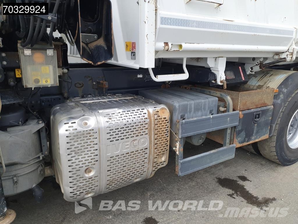 Iveco Trakker 450 6X4 HIAB 144 E-3 Hiduo Kran Crane 11m3 Caminhões basculantes