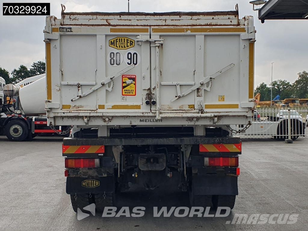 Iveco Trakker 450 6X4 HIAB 144 E-3 Hiduo Kran Crane 11m3 Caminhões basculantes