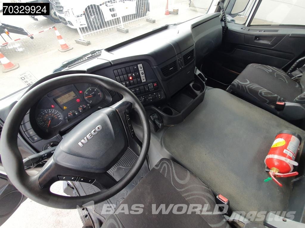 Iveco Trakker 450 6X4 HIAB 144 E-3 Hiduo Kran Crane 11m3 Caminhões basculantes