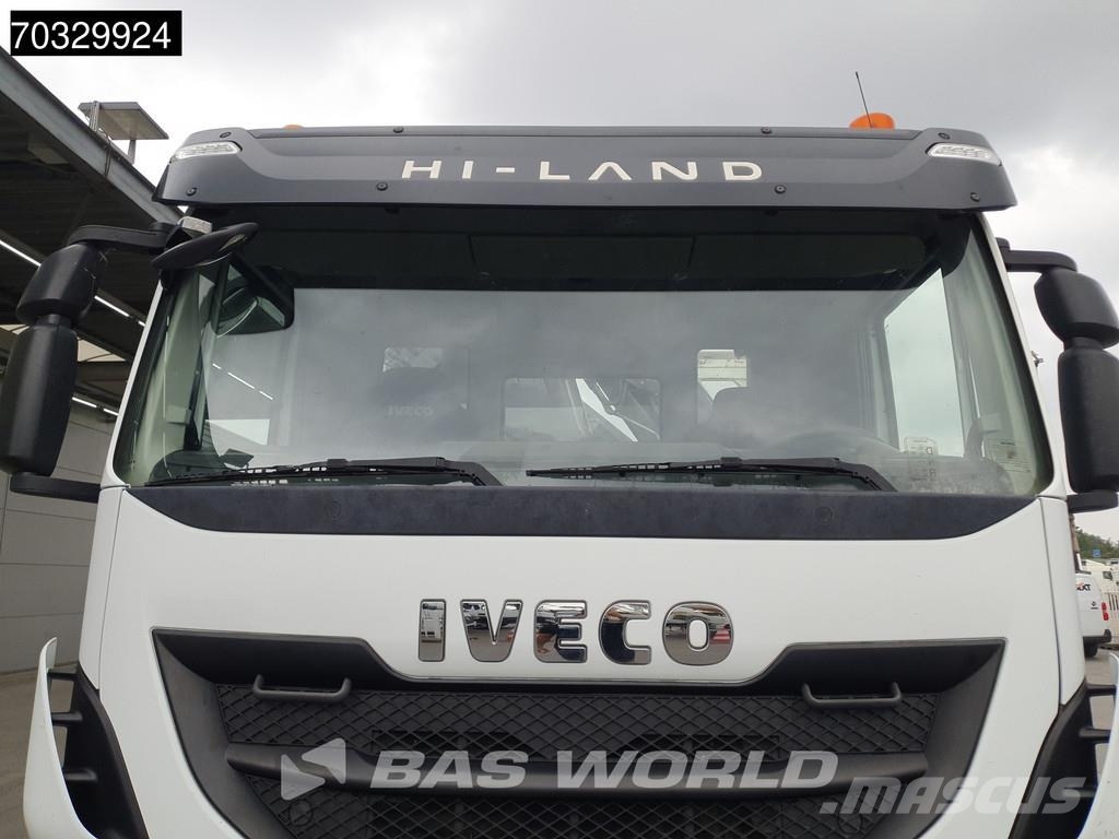 Iveco Trakker 450 6X4 HIAB 144 E-3 Hiduo Kran Crane 11m3 Caminhões basculantes