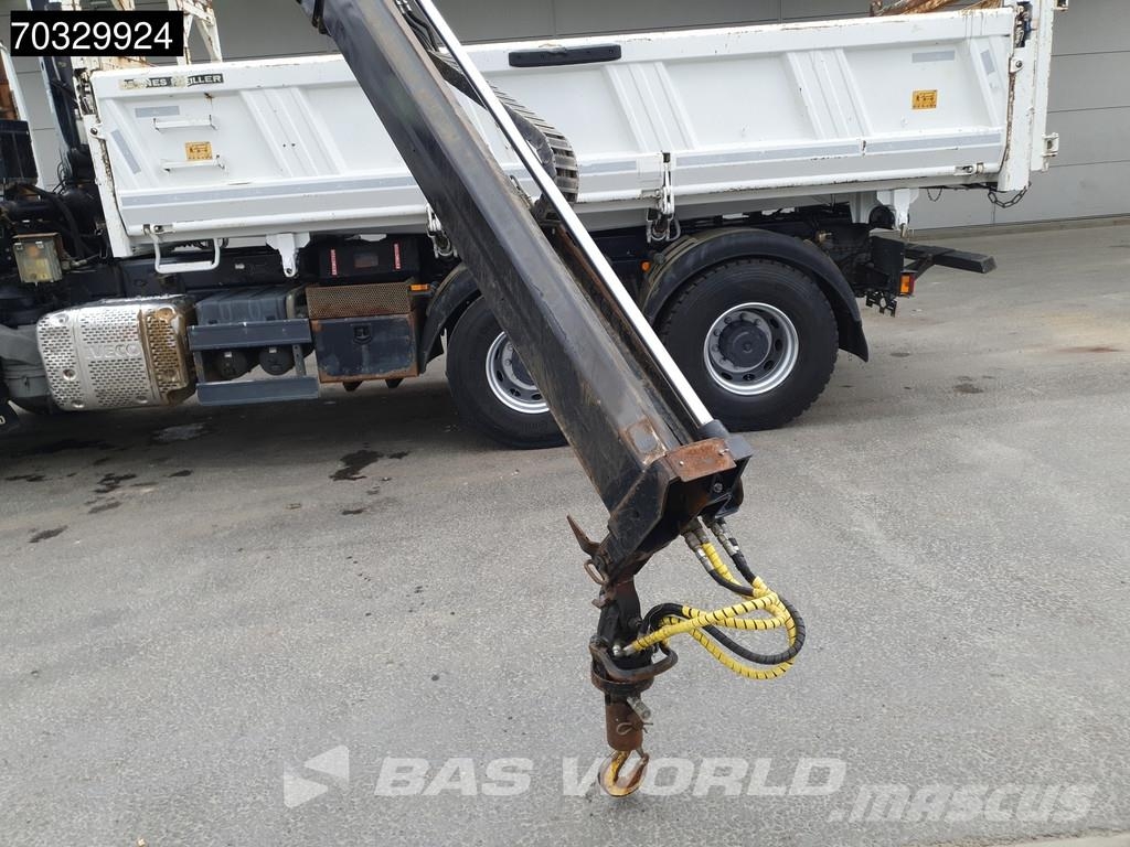 Iveco Trakker 450 6X4 HIAB 144 E-3 Hiduo Kran Crane 11m3 Caminhões basculantes