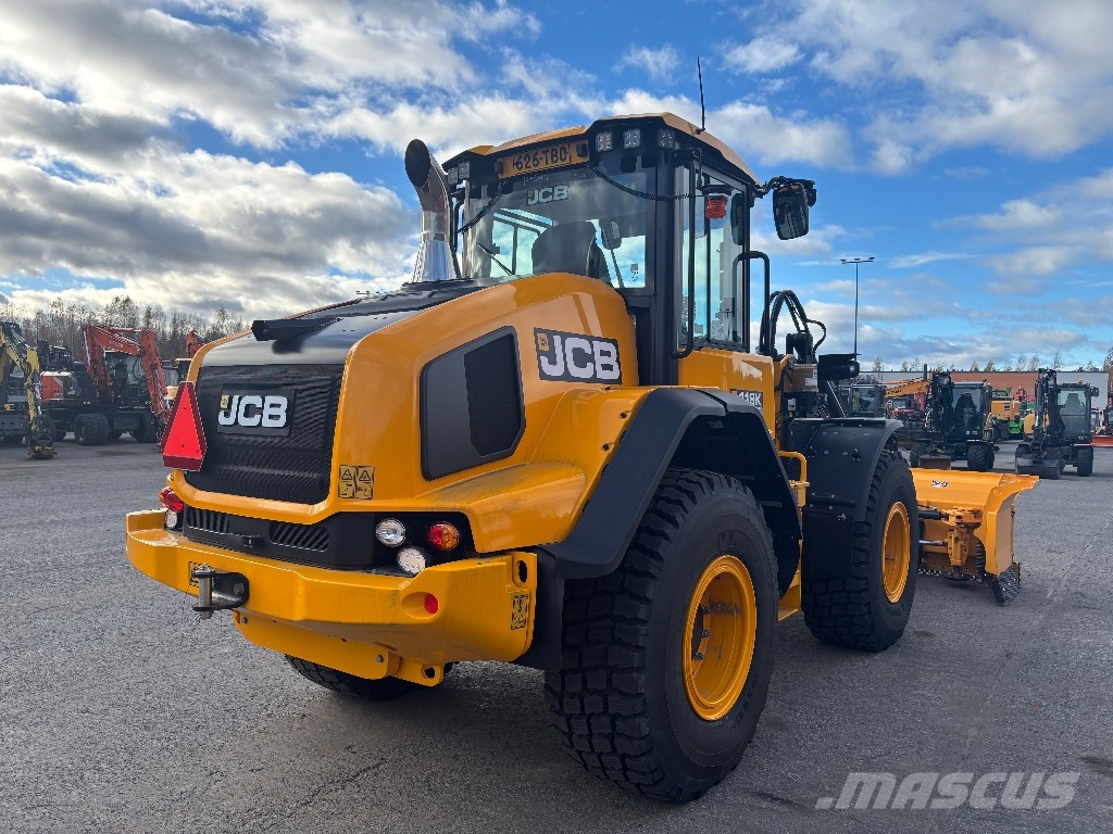 JCB 419 Nordic Edition / Aura, Kauha, Stage V Pyöräkuormaajat