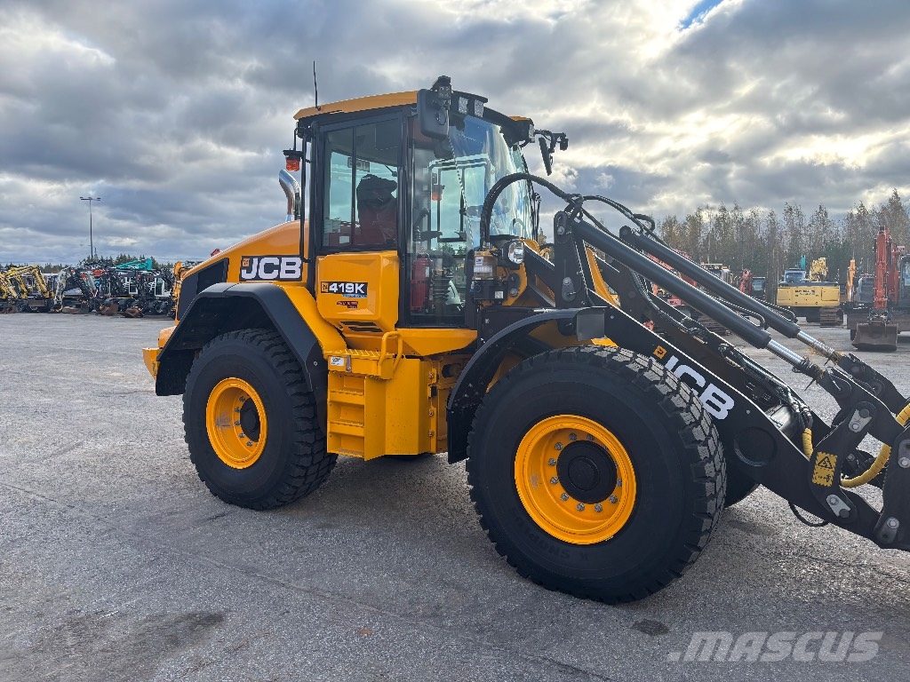 JCB 419 Nordic Edition / Aura, Kauha, Stage V Pyöräkuormaajat