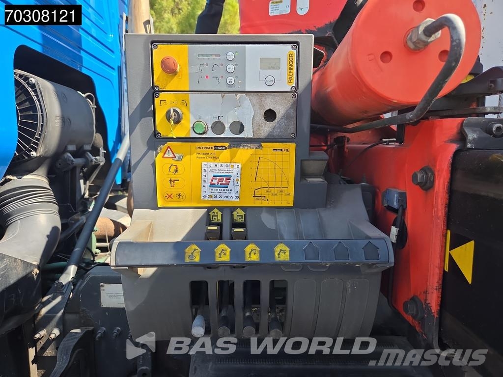 Volvo FMX 330 4X2 Grua Palfinger PK16001 control remoto Camion plateau