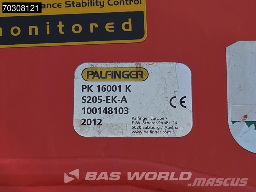 Volvo FMX 330 4X2 Grua Palfinger PK16001 control remoto شاحنات مسطحة/مفصلية الجوانب