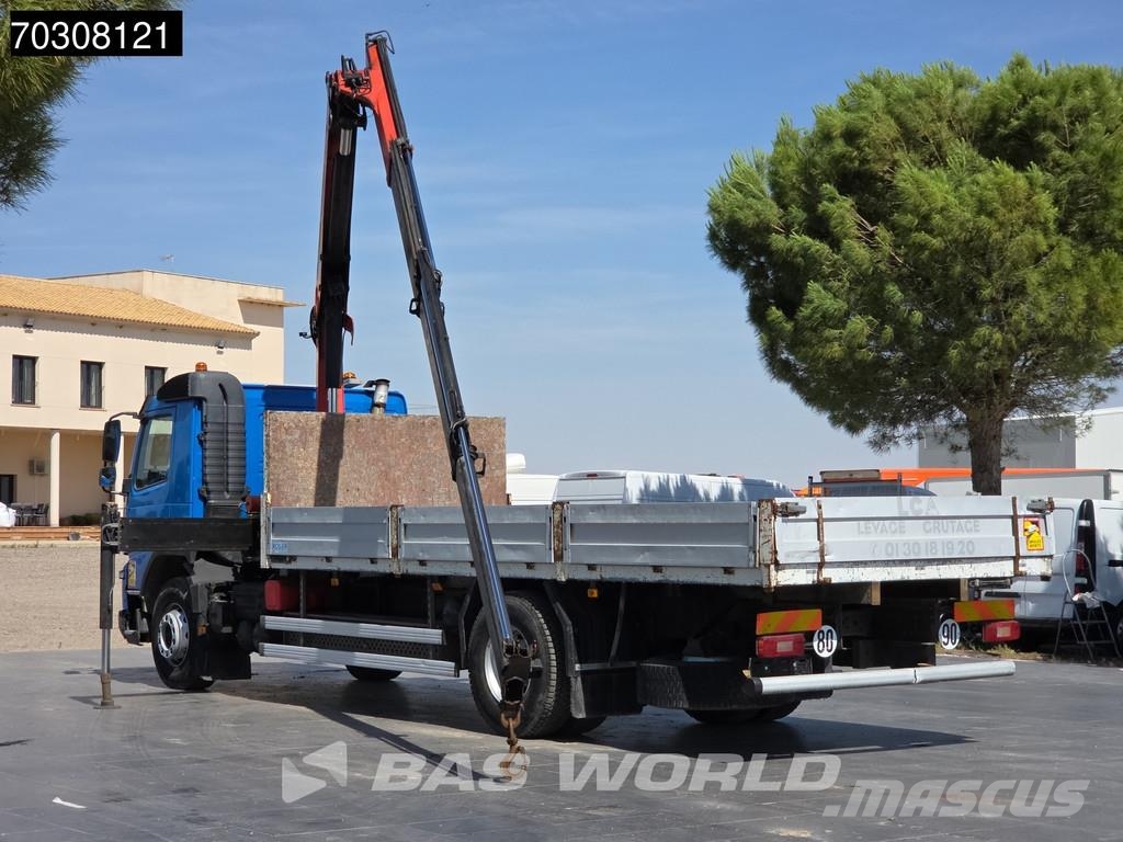 Volvo FMX 330 4X2 Grua Palfinger PK16001 control remoto Camion plateau