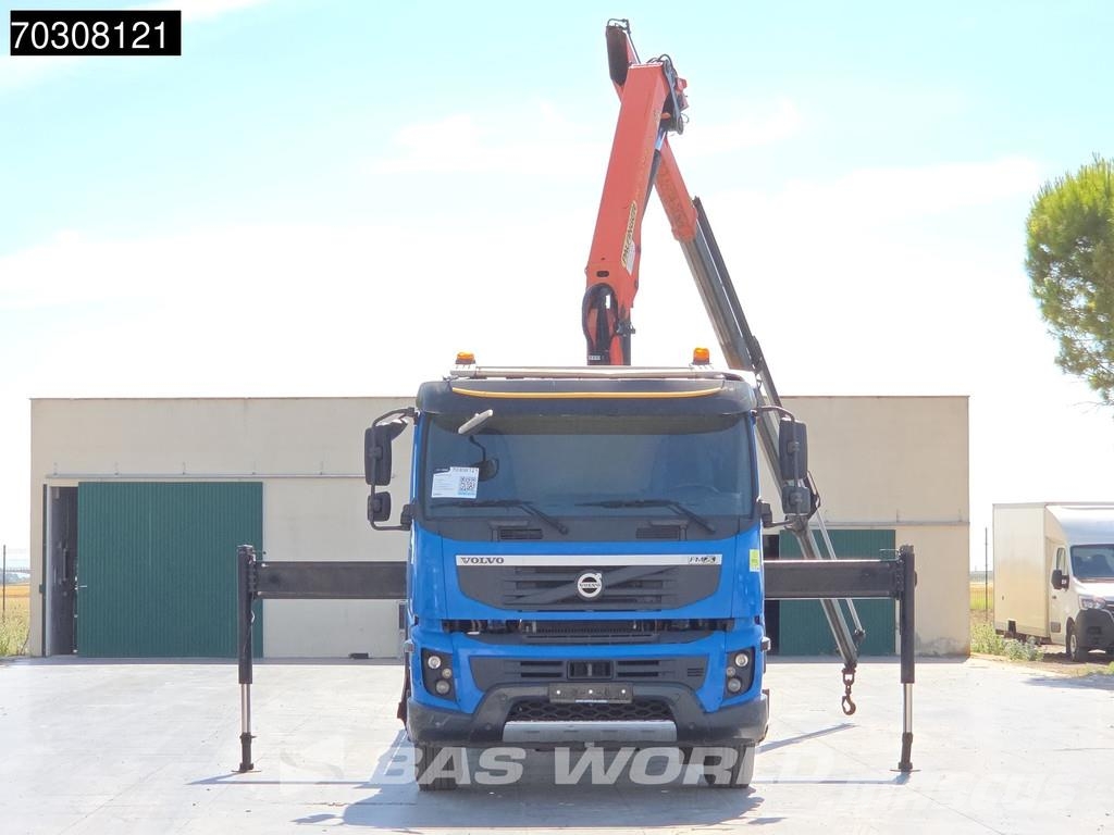 Volvo FMX 330 4X2 Grua Palfinger PK16001 control remoto Camion plateau