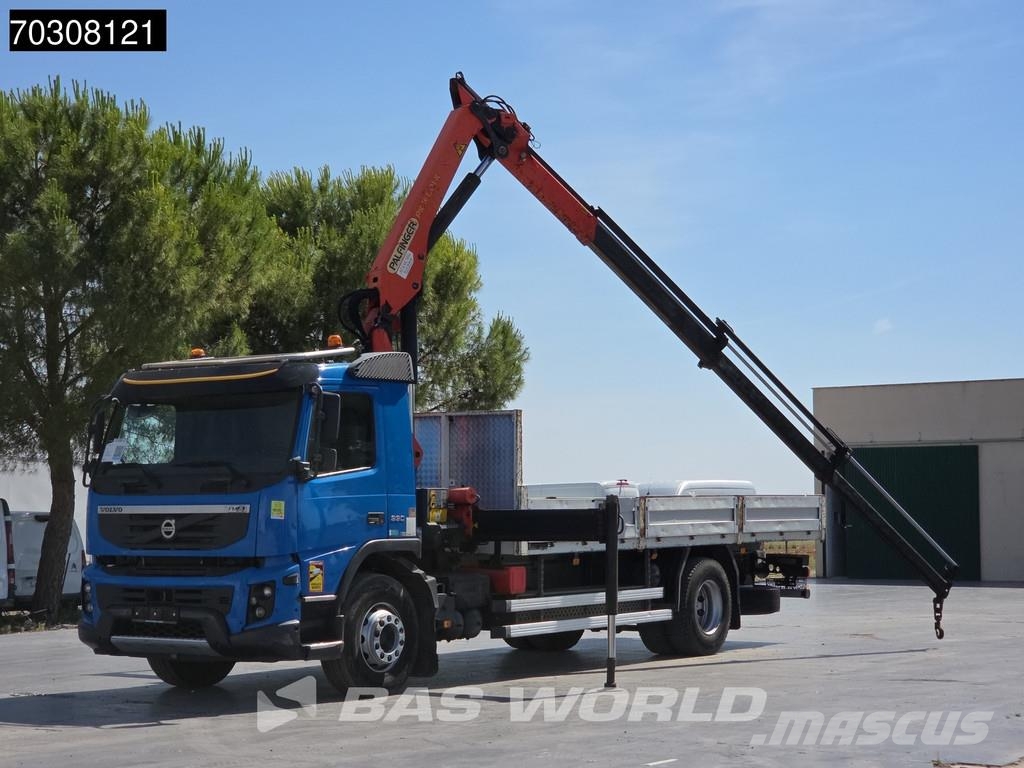 Volvo FMX 330 4X2 Grua Palfinger PK16001 control remoto شاحنات مسطحة/مفصلية الجوانب