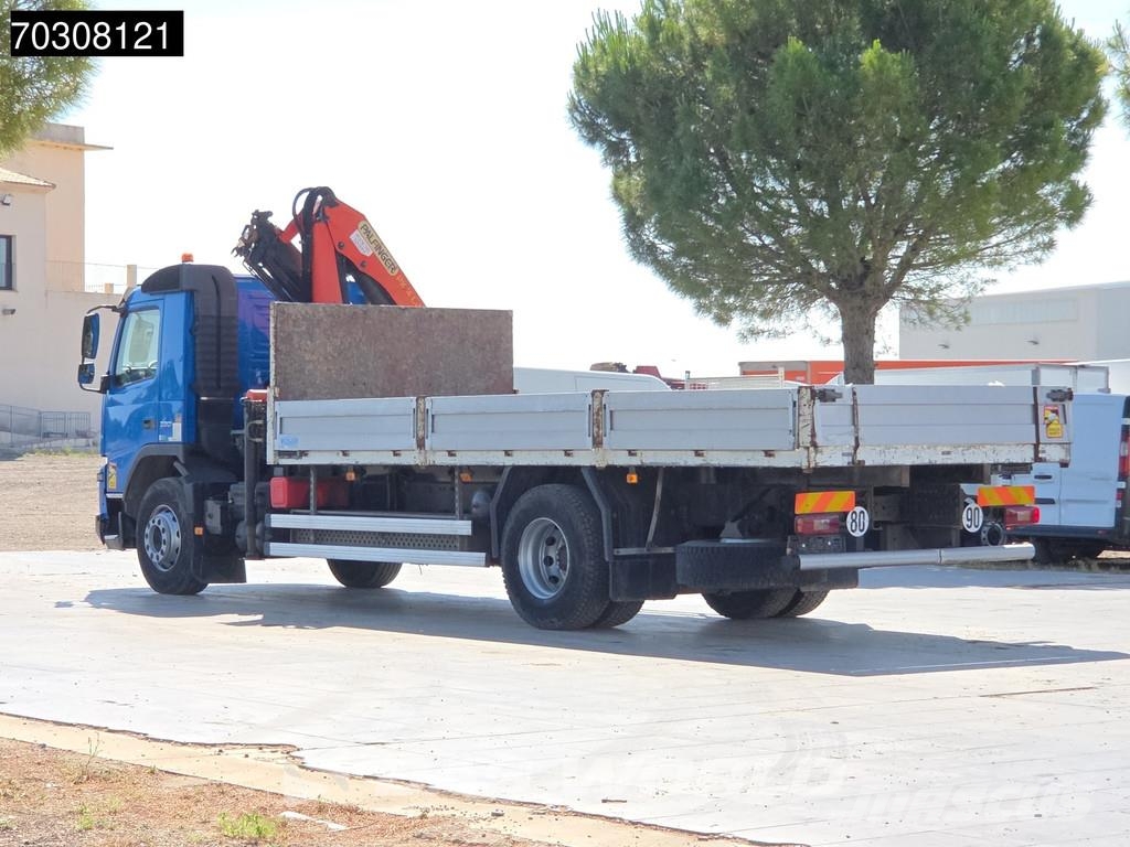 Volvo FMX 330 4X2 Grua Palfinger PK16001 control remoto Camion plateau