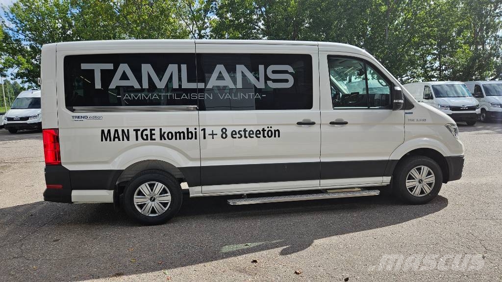 MAN TGE 3.140 FWD taksi 1+8 autom. Tamlans Sõiduautod