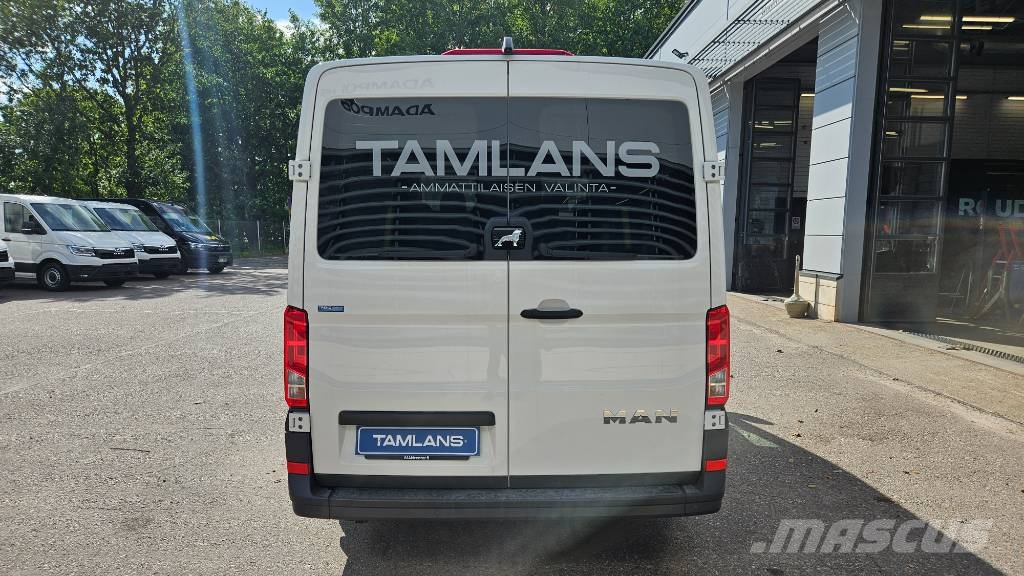 MAN TGE 3.140 FWD taksi 1+8 autom. Tamlans Sõiduautod