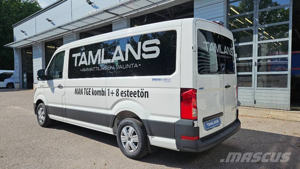 MAN TGE 3.140 FWD taksi 1+8 autom. Tamlans Sõiduautod