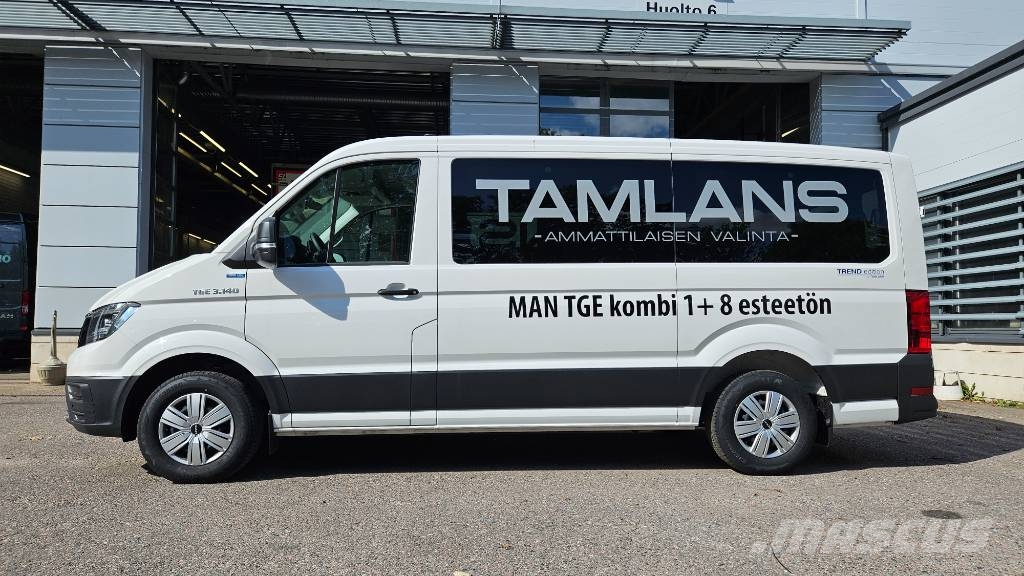 MAN TGE 3.140 FWD taksi 1+8 autom. Tamlans Sõiduautod