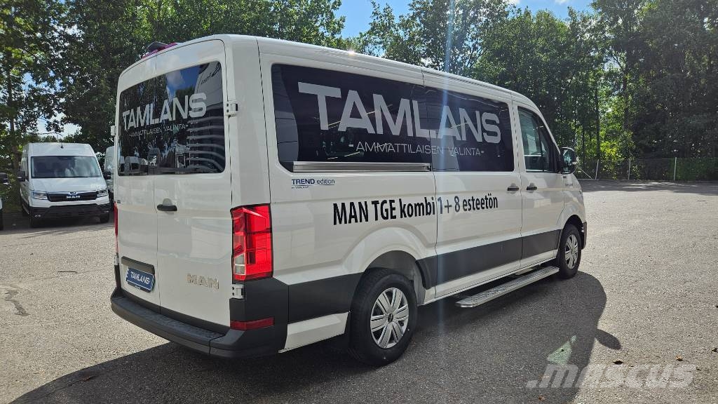 MAN TGE 3.140 FWD taksi 1+8 autom. Tamlans Sõiduautod