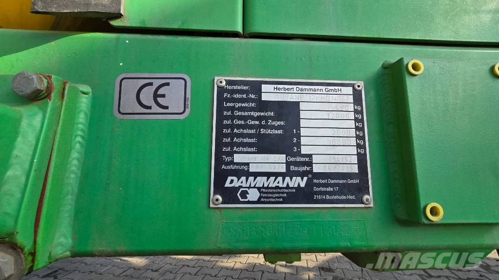 Dammann ANP 5000 Pulvérisateurs portés