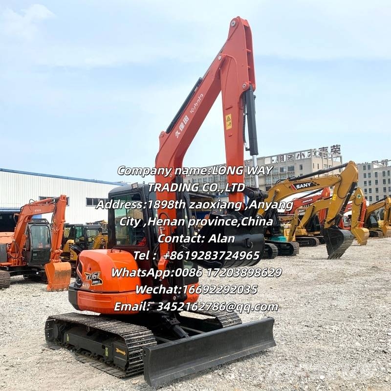 Kubota KX 161 Mini bagri <7t
