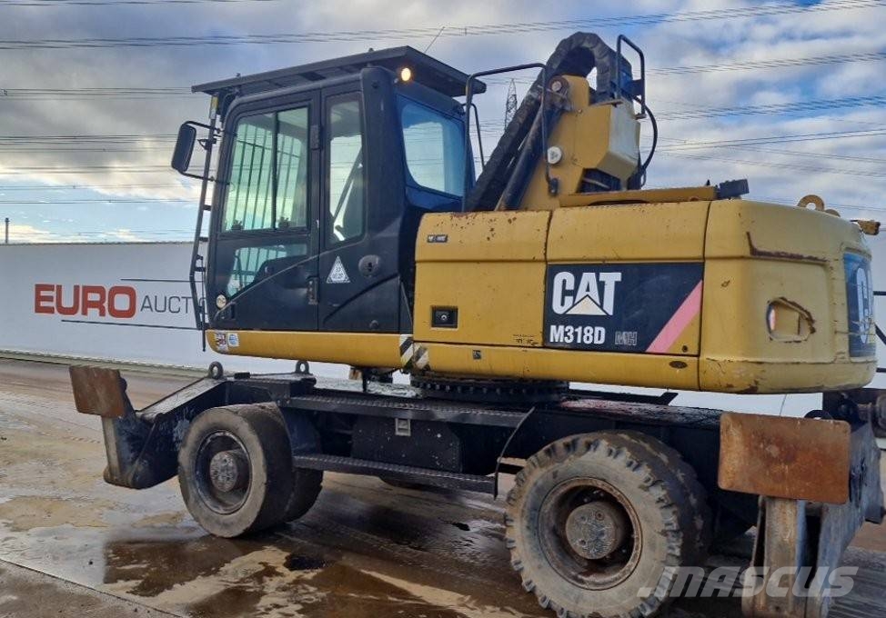 CAT M 318 Hjulgrävare