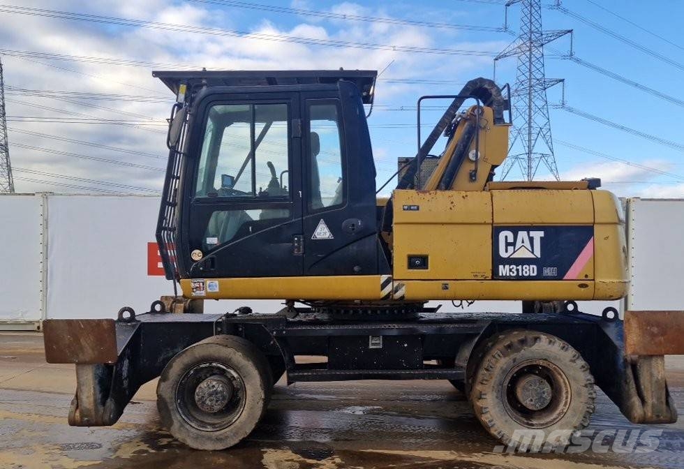 CAT M 318 Hjulgrävare