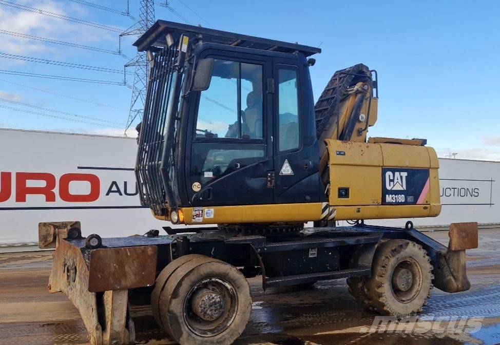 CAT M 318 Hjulgrävare