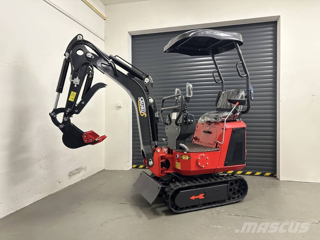  Saurus 0,8t Mini ekskavatoriai < 7 t