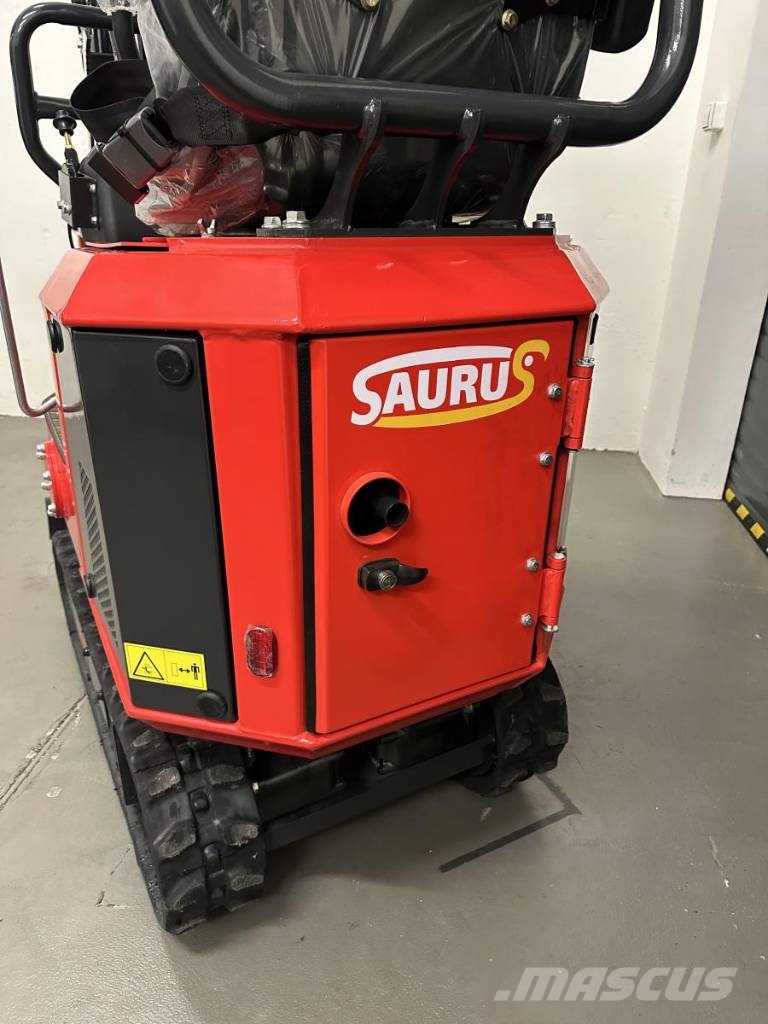  Saurus 0,8t Mini ekskavatoriai < 7 t
