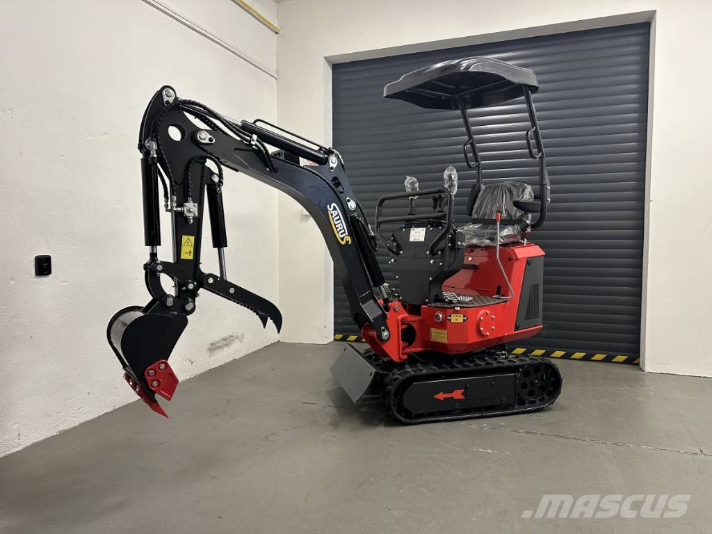  Saurus 0,8t Mini ekskavatoriai < 7 t