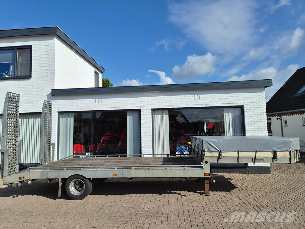 Veldhuizen P 31-4D Be trailer veldhuizen oplegger lier Επίπεδες/πλευρικώς ανοιγόμενες ρυμούλκες