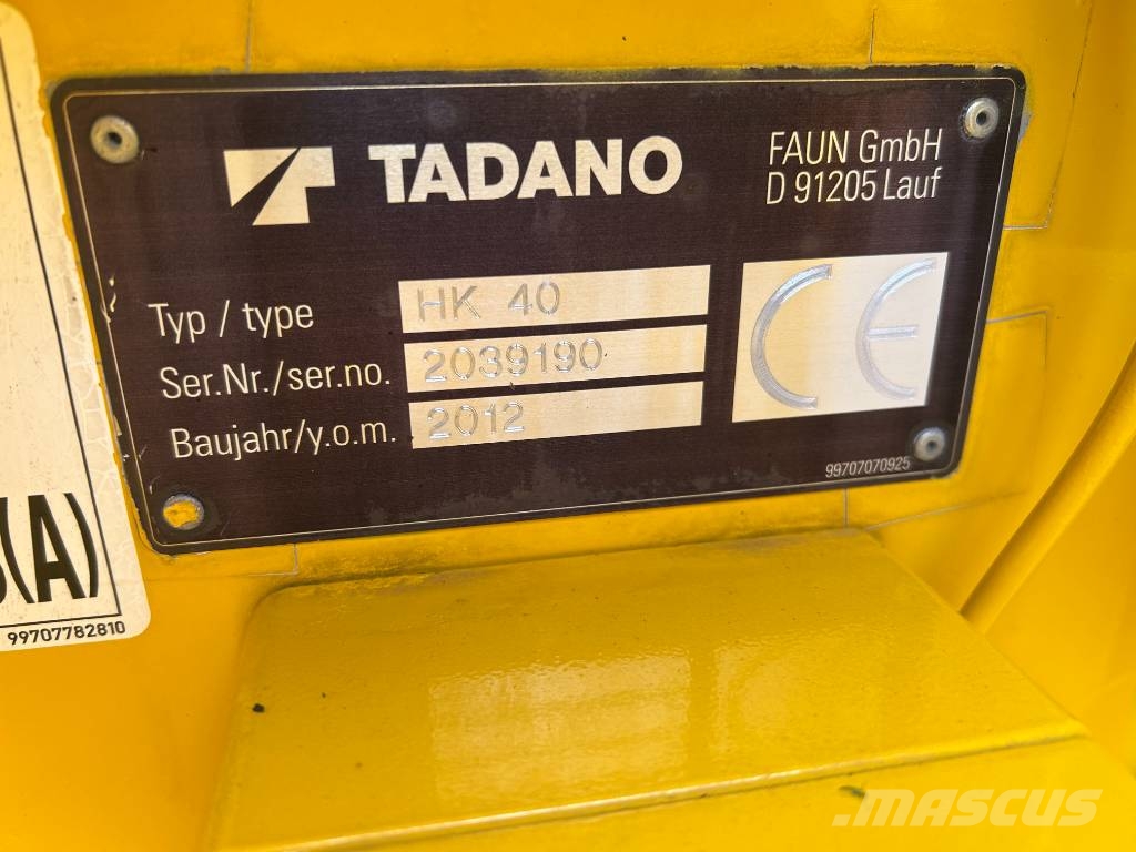 Tadano Faun HK 40 Kranen voor alle terreinen