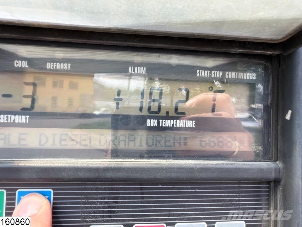 Lecitrailer Koel vries Carrier Vector 1550, Dhollandia Piekabes ar temperatūras kontroli