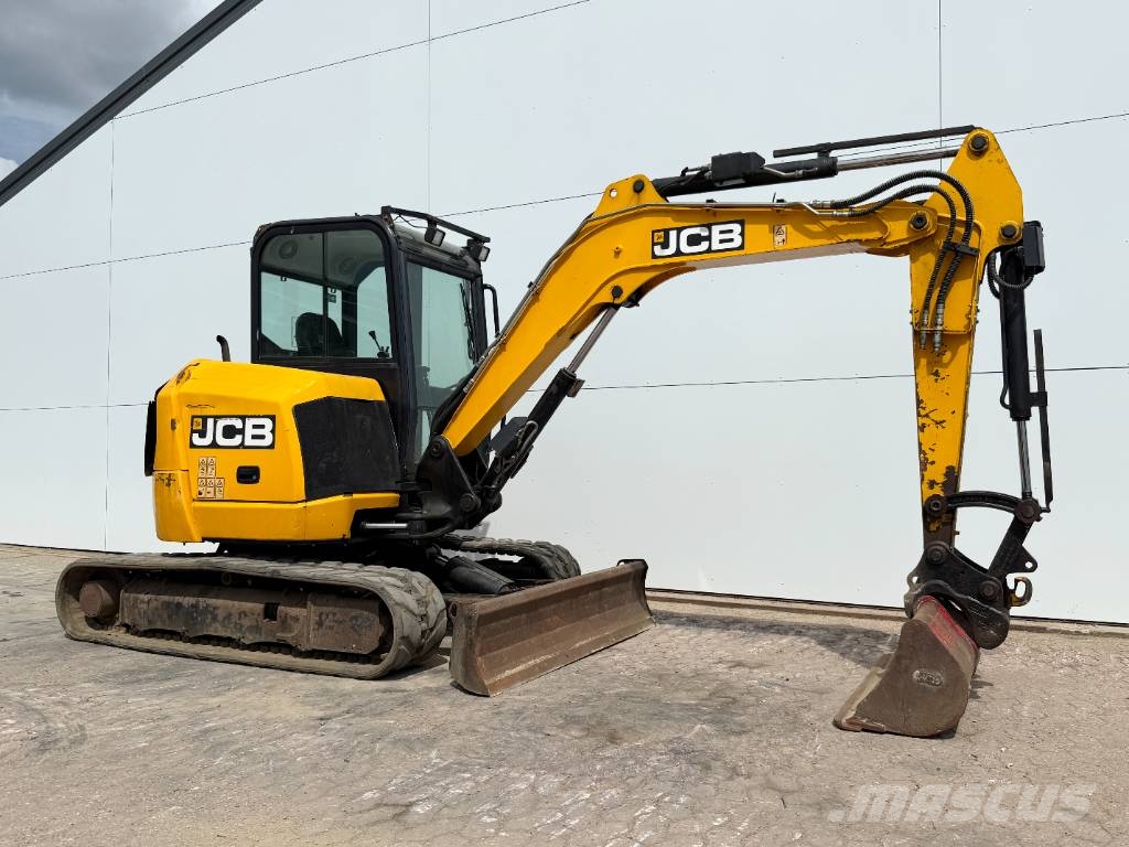 JCB 48Z-1 - Hammer Lines / Quick Coupler Minigraafmachines < 7t