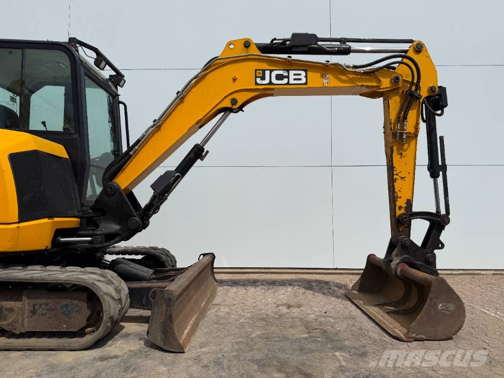 JCB 48Z-1 - Hammer Lines / Quick Coupler Minigraafmachines < 7t