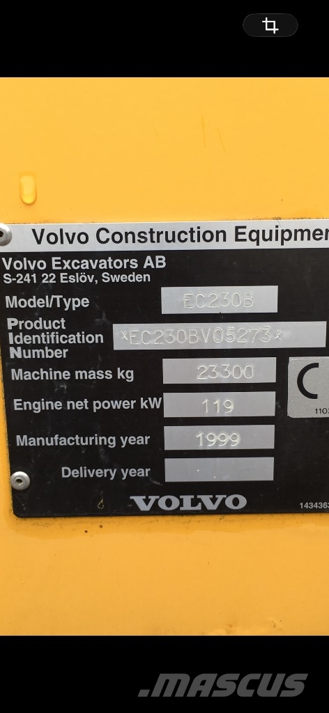 Volvo Akerman EC 230B Bandgrävare