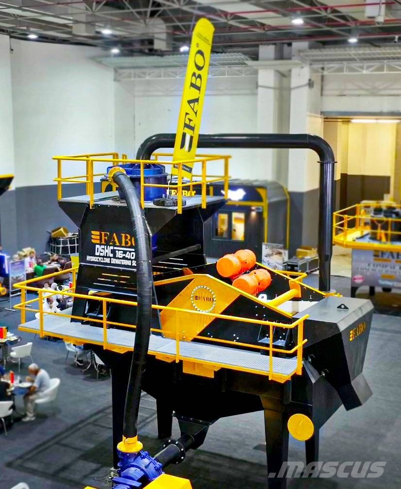 Fabo DSHC-1640 CRIBLE DE DÉSHYDRATATION ET HYDROCYCLONE Screeners