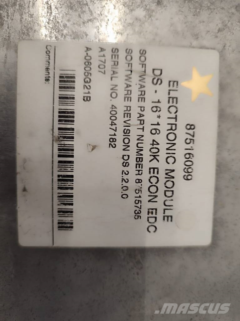 New Holland EDC controller 87516099 NEW HOLLAND T6010 Sähkö ja elektroniikka