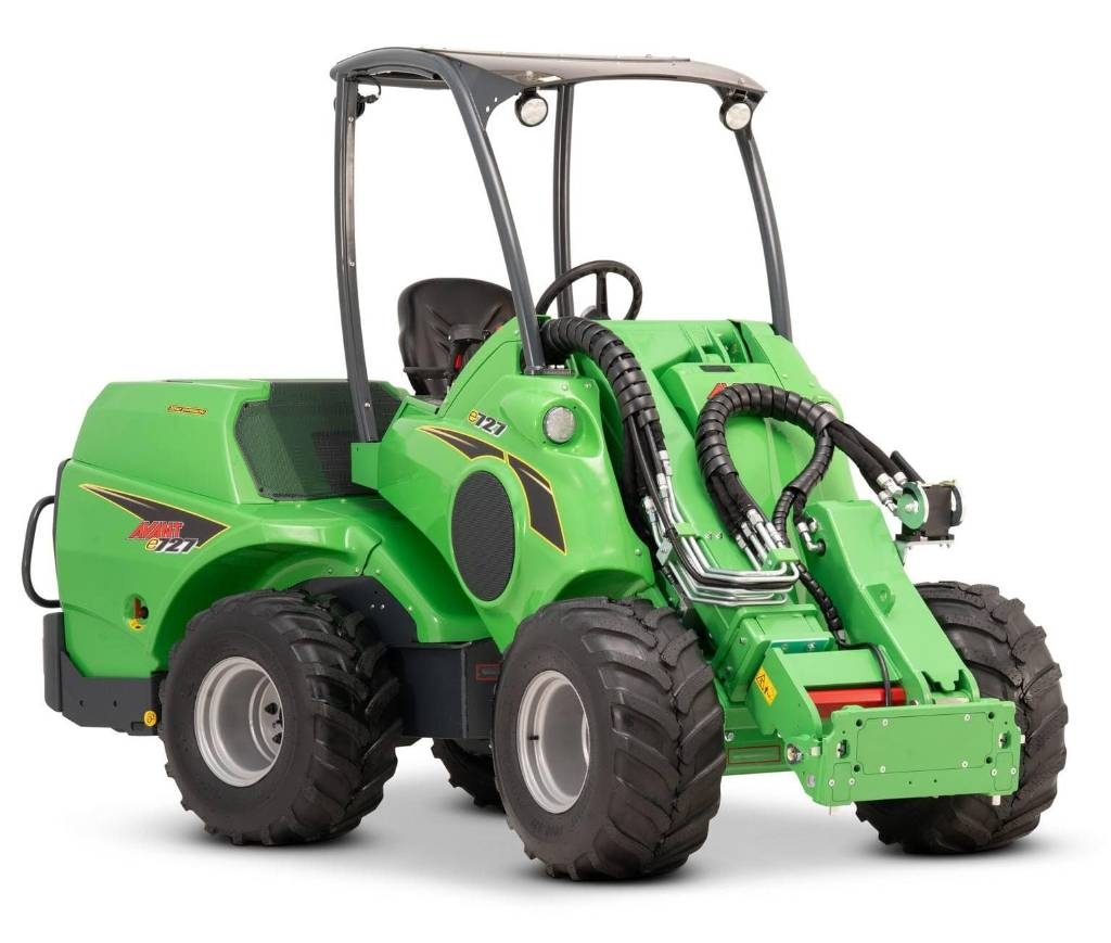 Avant e727 Elektrisk kompaktlastare – 27 kWh batteri Rataslaadurid