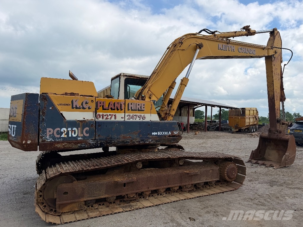 Komatsu PC 210-5 Εκσκαφείς με ερπύστριες