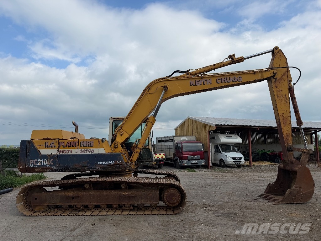Komatsu PC 210-5 Εκσκαφείς με ερπύστριες
