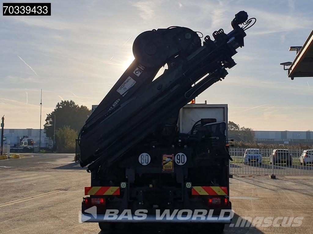 Volvo FMX 460 8X4 HIAB 322EP-5 HIDUO Crane kran Automati Бордови