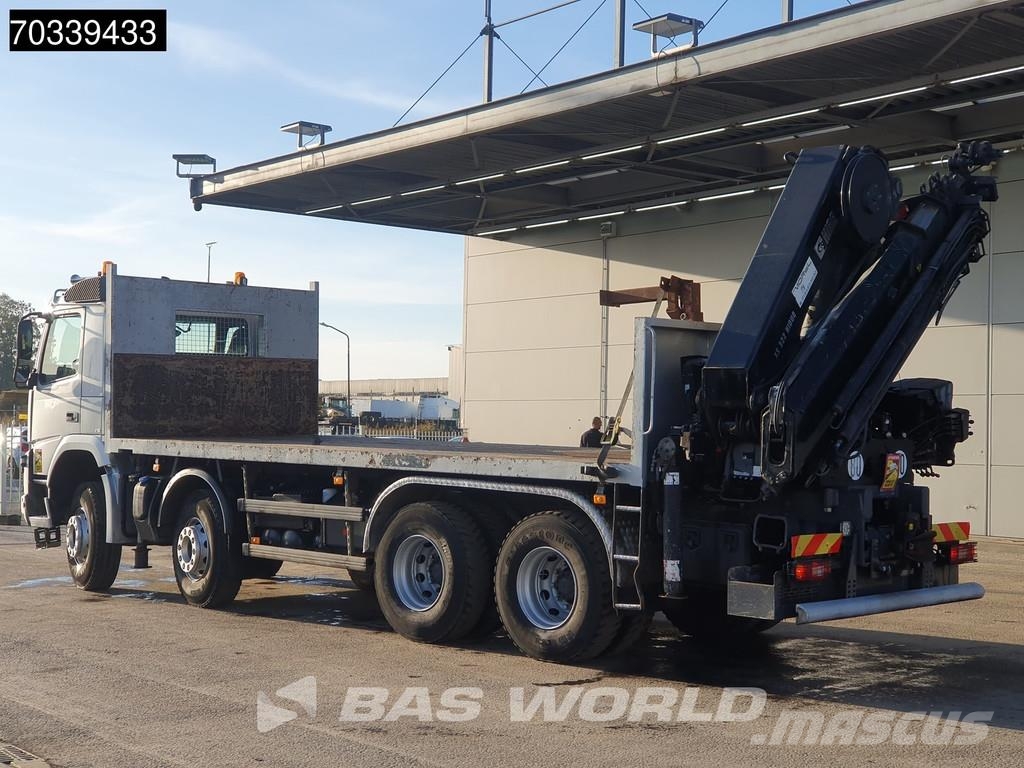 Volvo FMX 460 8X4 HIAB 322EP-5 HIDUO Crane kran Automati Бордови