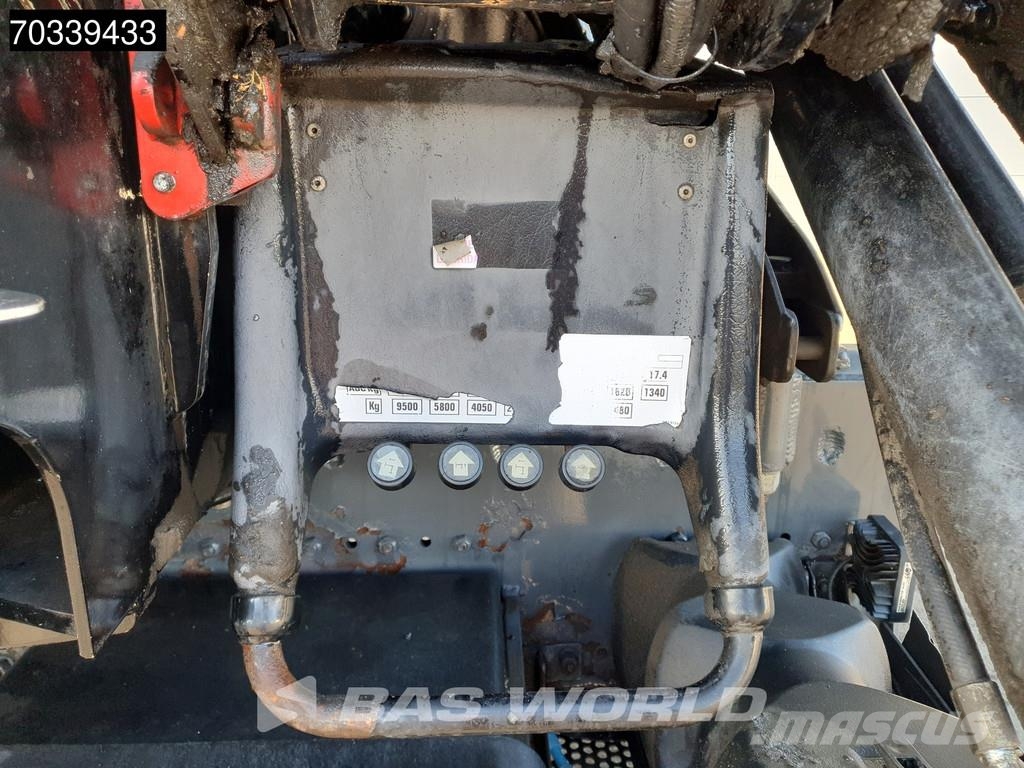 Volvo FMX 460 8X4 HIAB 322EP-5 HIDUO Crane kran Automati Бордови