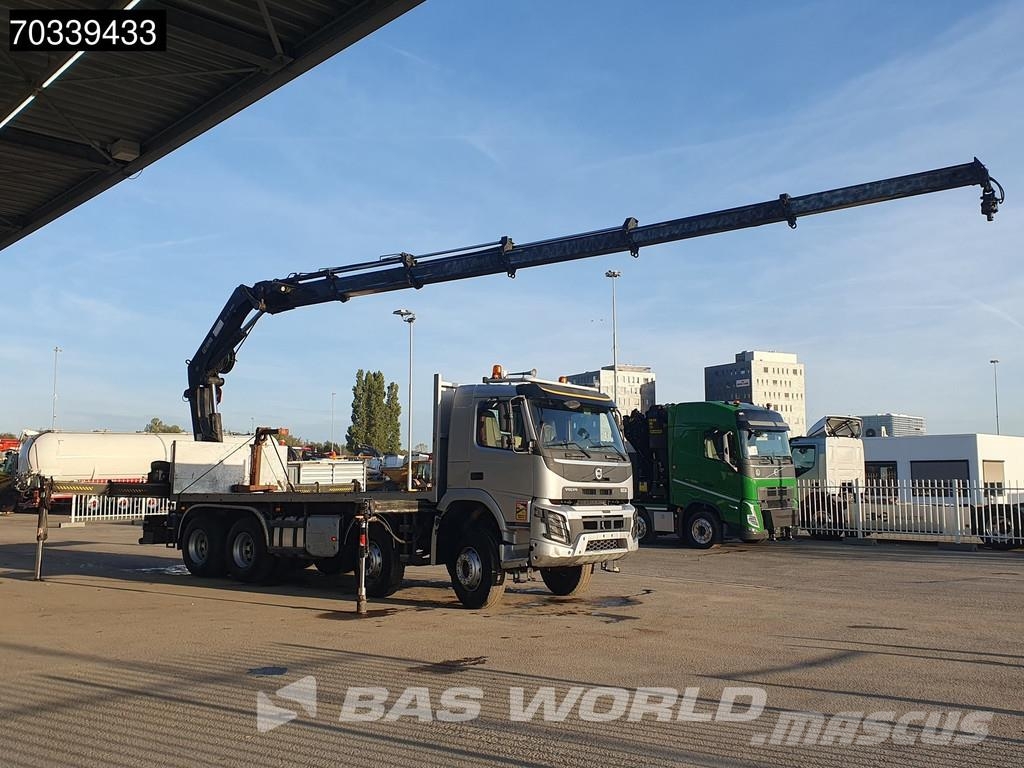 Volvo FMX 460 8X4 HIAB 322EP-5 HIDUO Crane kran Automati Бордови