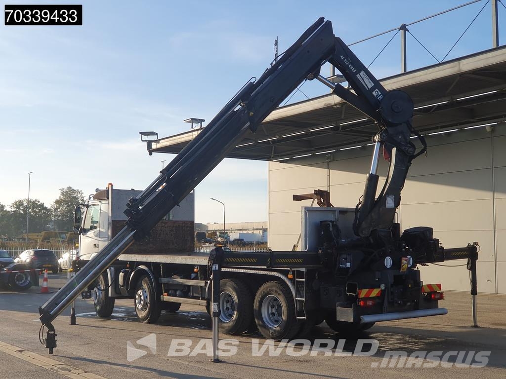 Volvo FMX 460 8X4 HIAB 322EP-5 HIDUO Crane kran Automati Бордови