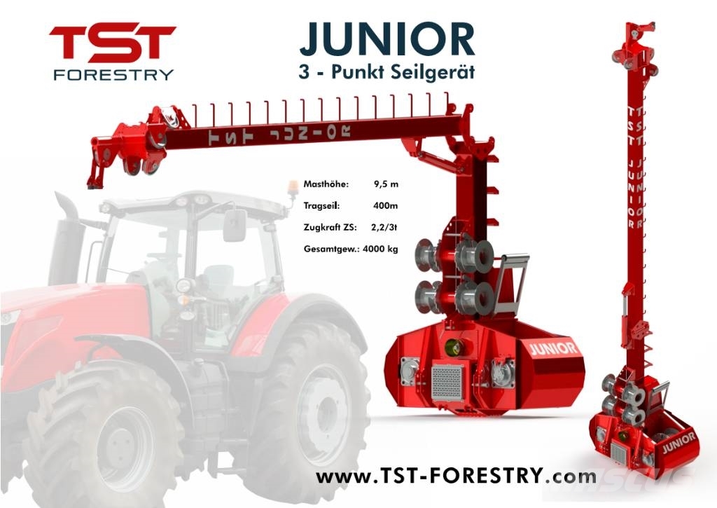 TST Junior 3t 3-line Skyline / Tower Yarder Forestal - Otros
