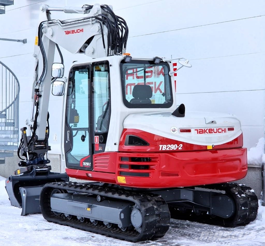 Takeuchi TB290-2 2PC med SMP rotortilt Minibagger < 7t