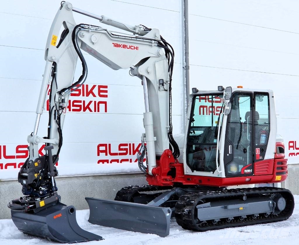 Takeuchi TB290-2 2PC med SMP rotortilt Minibagger < 7t