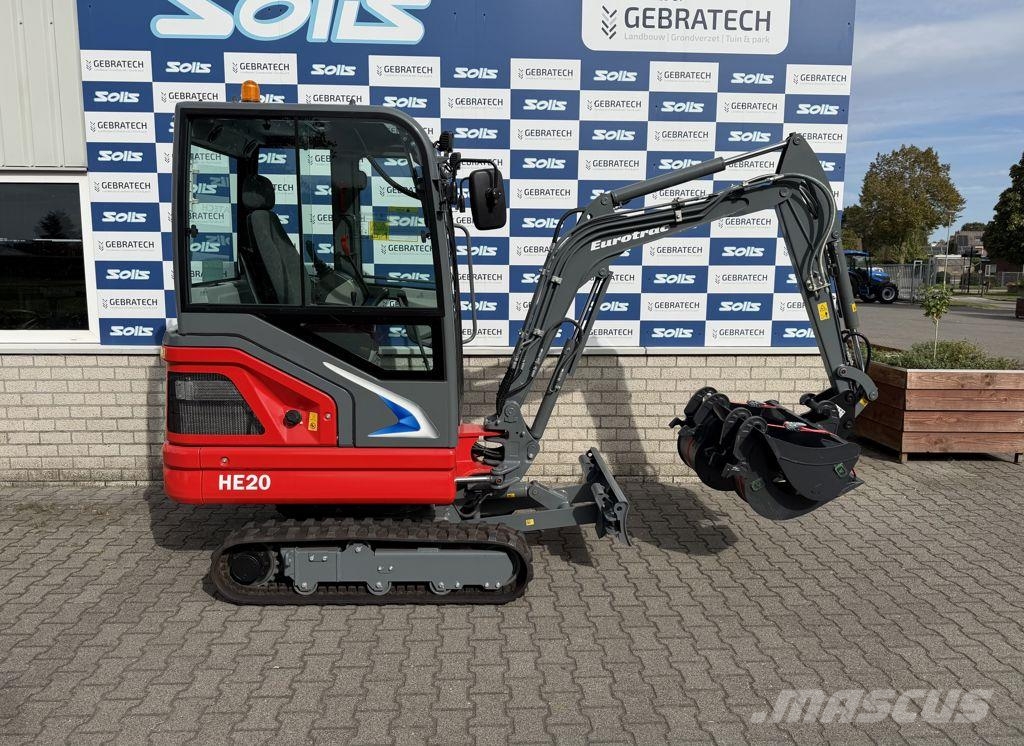 Eurotrac HE20 graafmachine Mini pelle < 7t