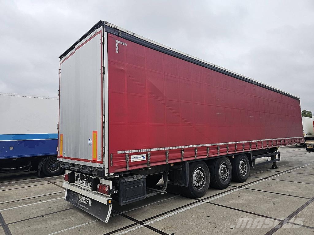 Schmitz Cargobull SCS 24/L LIFT AXLE Брезентови полуремаркета